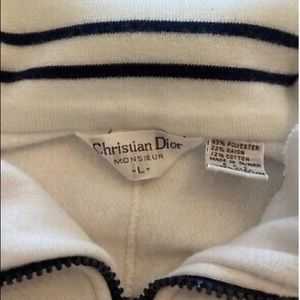 Vintage Dior quarter zip